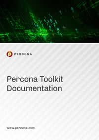 2020 Manual Cover Image Percona Toolkit